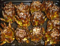 Alcachofas al Horno Receta Para Semana Santa
