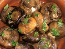 Champiñones Salteados Al Ajillo Estilo Aguascalientes 