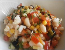 Ensalada de Alubias con Jitomate 