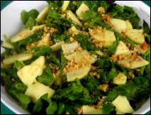Ensalada de Espinacas con Nuez Receta Navideña