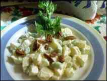 Ensalada de Manzana Navideña - Receta Mexicana de Nochebuena