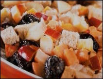 Relleno de Frutas Receta para Navidad