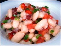 Rica Ensalada de Alubias - Receta para esta Cuaresma