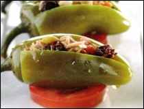 Chiles Cuaresme&ntilde;os Rellenos Santo Domingo - Receta del Municipio de Santo Domingo Petapa, Oaxaca
