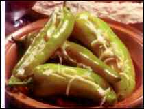 Chiles de Agua Rellenos de Frijol Estilo Oaxaqueño - Receta Tradicional de Oaxaca
