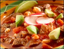 Pozole Rojo Estilo Aguascalientes 