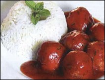 Albóndigas de Pollo en Salsa de Chile Morita – Receta muy Mexicana