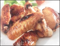 Alitas de Pollo con Miel y Limón 