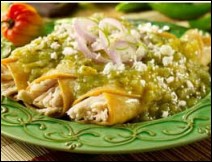 Enchiladas de Pollo 