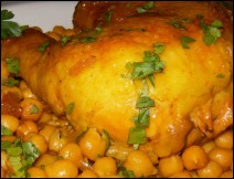 Garbanzos con Pollo en Escabeche Receta Para Semana Santa