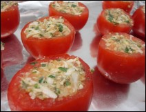 Jitomates Rellenos de Pollo Receta Para Semana Santa 