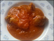 Muslos de Pollo con Jitomate Receta Para Semana Santa