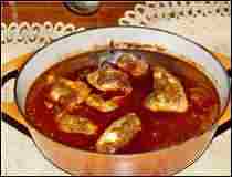 Pollo adobado en olla expr&eacute;s