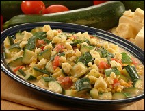 Pollo con Calabacitas Neoleonés - Receta Neoleonesa
