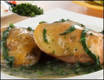 Pollo con Espinacas 