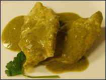 Pollo con Mole Verde- Receta del Estado de M&eacute;xico