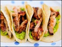 Tacos de Pechuga de Pollo 
