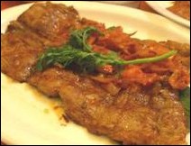 Cecina en Salsa Platillo Típico de Oaxaca 