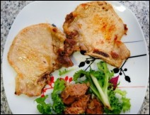 Chuletas de Cerdo con Mantequilla 