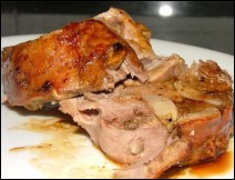 Cordero Asado Con Duraznos Hidrocálido 