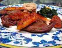 Costillas de Venado con Chile y Xoconostles