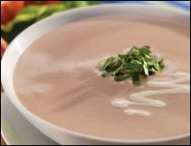 Crema de Frijol para Días Santos