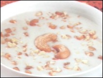 Crema de Nuez de la India Receta Navideña
