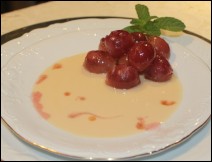 Crema de Piñones y Uvas – Receta Selecta