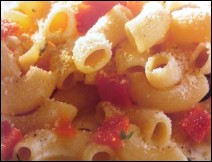 Macarrones con Salsa de Salmón 