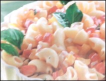 Pasta Acremada Receta Navideña