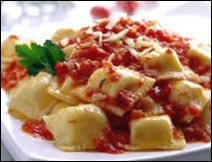 Ravioles con Salsa de Atún para Cuaresma