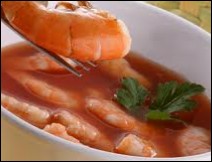 Sopa de Camarones Estilo Aguascalientes 