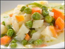 Sopa de Chícharo con Zanahorias Para Cuaresma