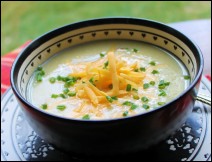 Sopa de Crema y Papa Hidrocálida