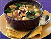 Sopa de Gallina y Almendras - Receta