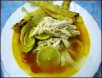 Sopa de Lima- Receta de Yucat&aacute;n