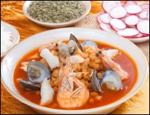 Sopa de Mariscos de Salamanca - Guanajuato - Receta de Guanajuato - GuiaDeTacos.com ::México::