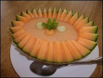 Sopa de Melón Estilo Michoacán 