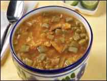 Sopa de Nopales con Morita- Receta de Cuautla Morelos