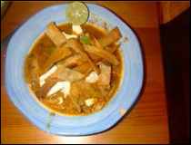 Sopa Seca de Tortilla con Chile Poblano - Receta Tradicional