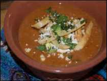 Sopa Tarasca- Receta Michoacana  