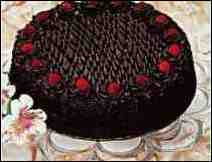 Esponjoso Pastel Negro 