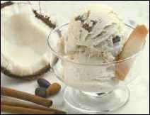 Rico Helado de Coco