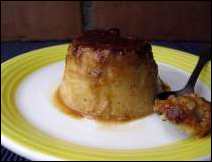 Sabroso Flan de Manzana