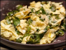 Verdolagas con Huevo Estilo Veracruz - Receta Veracruzana