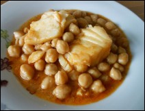 Bacalao con Garbanzos Receta para Navidad