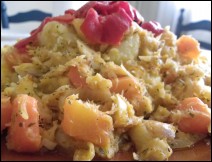 Bacalao y Zanahorias Receta Navideña