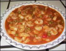 Chícharos con Camarones Receta Para Semana Santa