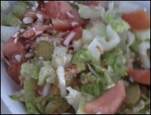 Receta de Ensalada de Pepino con Pescado