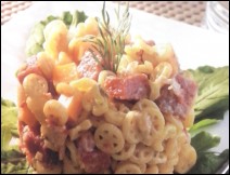 Ensalada de Ruedas con Salami 